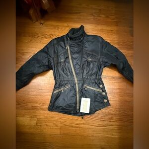 NWT Vintage Emmegi Women's Black Jacket SZ XS